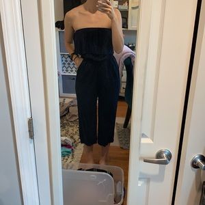 Strapless jumpsuit